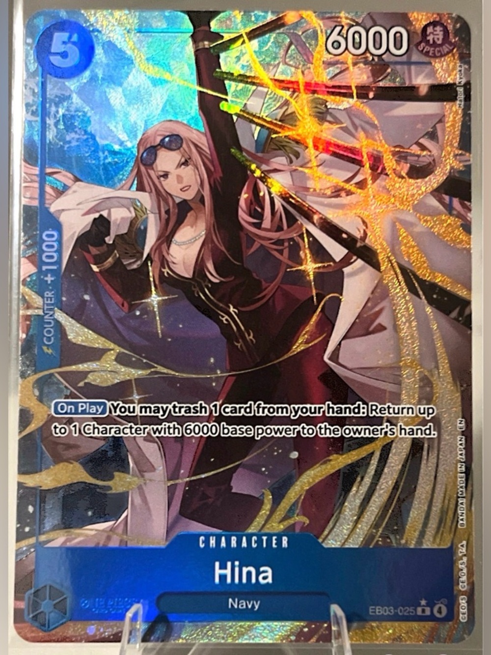One Piece TCG: Heroines Edition - HINA EB03 - 025 NM